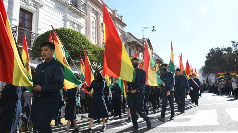 Conozca los actos oficiales por los 198 años de la independencia de Bolivia