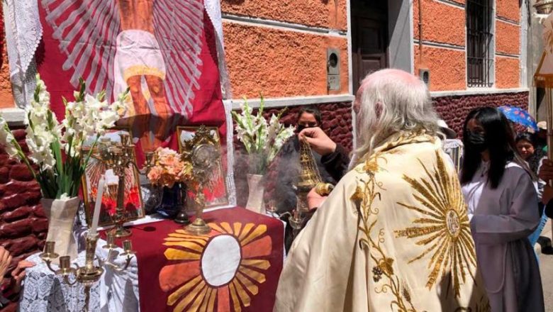 Potosí vivió la procesión de Corpus Chico con fe y devoción de las familias