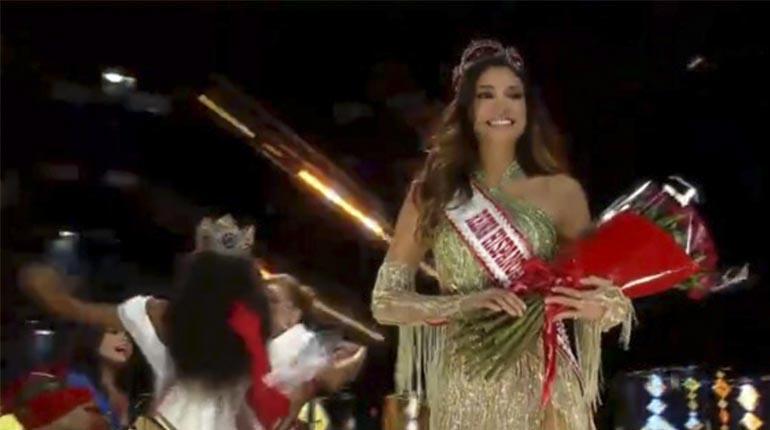 La peruana Maricielo Gamarra se corona como Reina Hispanoamericana 2023