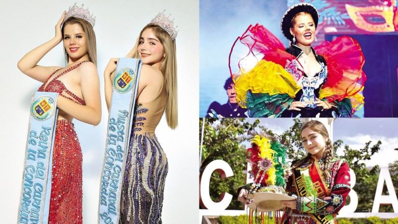 Cochabamba: Las soberanas del Carnaval despiden la fiesta de la alegría